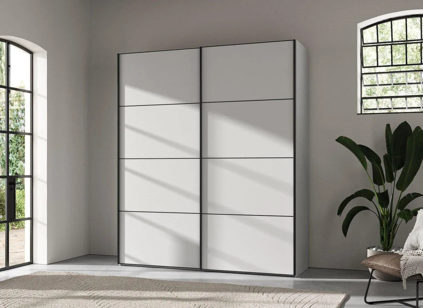 Roberts 2-Door Wardrobe - White Dreams