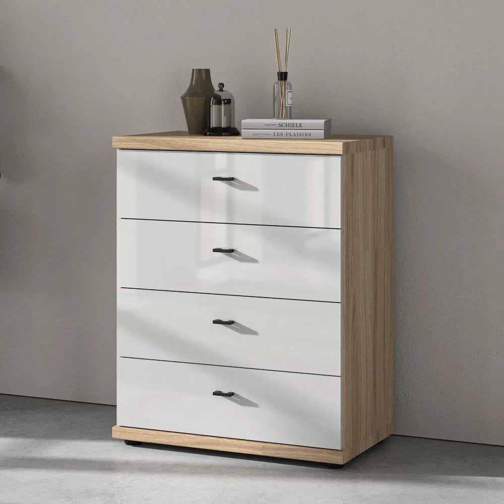 Roberts 4 Drawer Chest - Grey Dreams