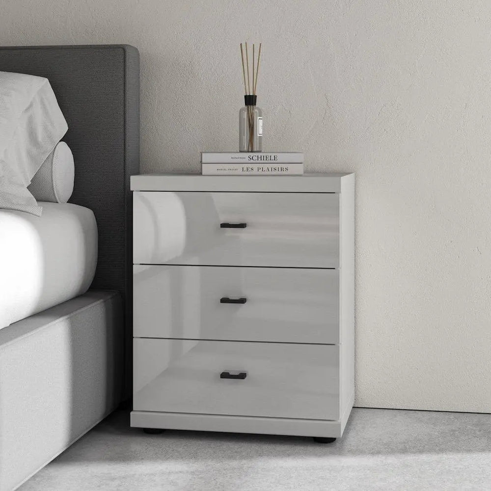Roberts Drawer Bedside - Grey Dreams