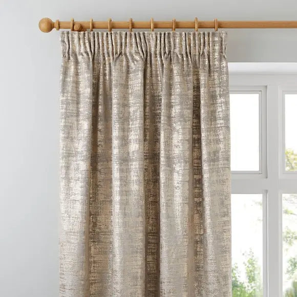 Romano Velour Pencil Pleat Curtains Dunelm