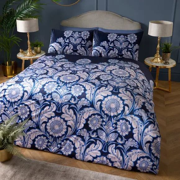 Romilly Duvet Cover & Pillowcase Set Dunelm