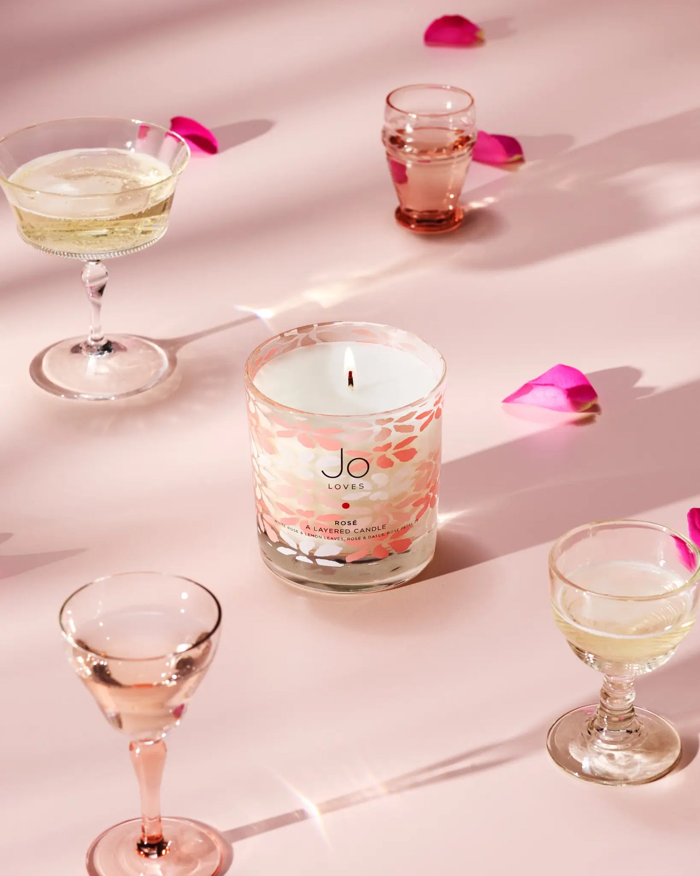 Rosé - A Layered Candle Jo Loves