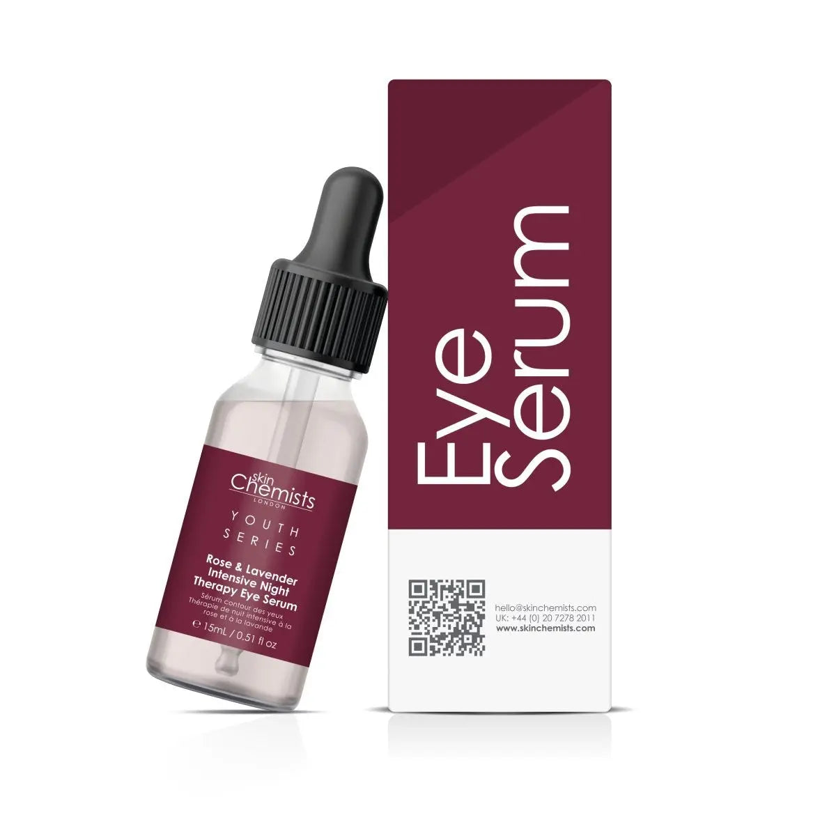 Rose And Lavender Intensive Night Therapy Eye Serum 15ml skinChemists