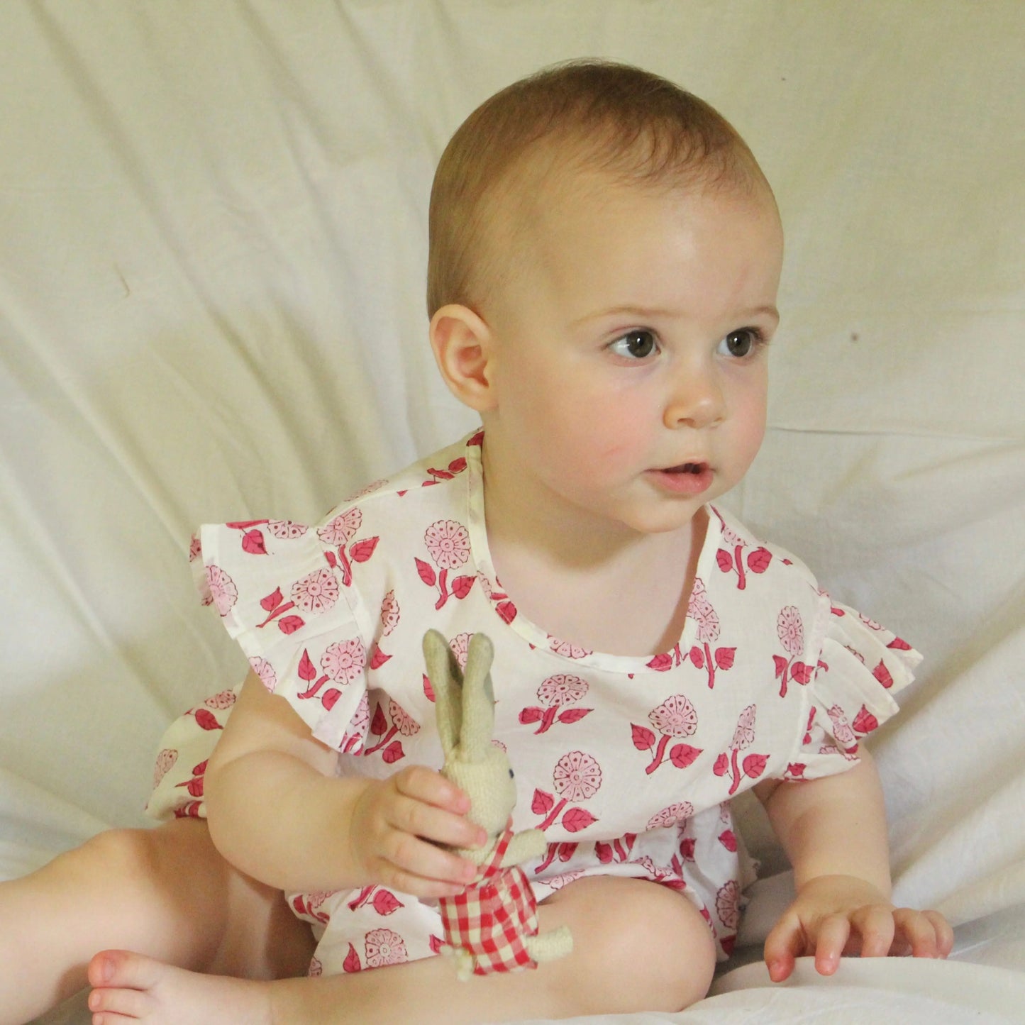 Rose Floral Frilly Bodysuit WooWoo London