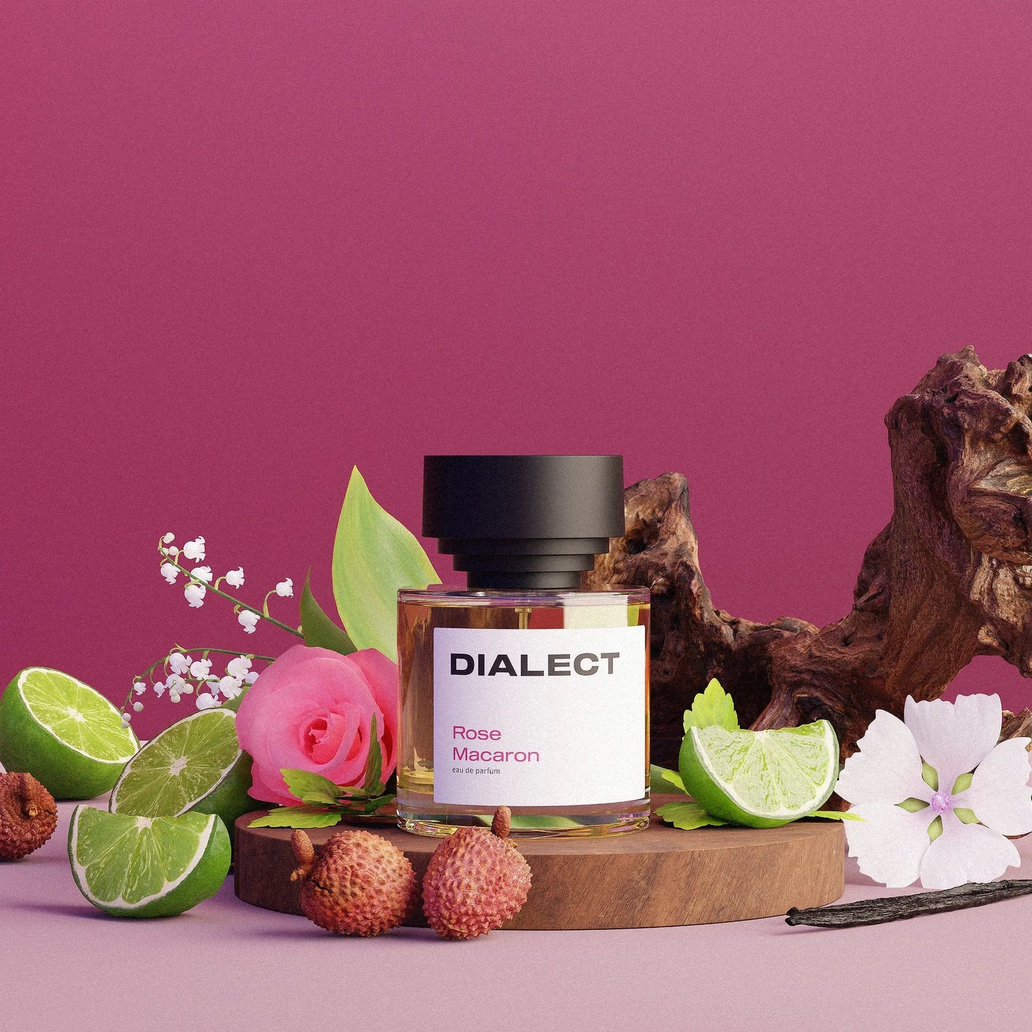 Rose Macaron Perfume DIALECT