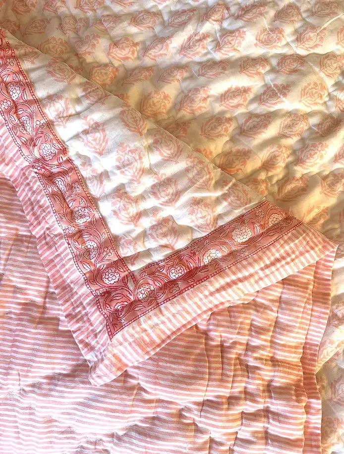 Rose Pink Quilt WooWoo London