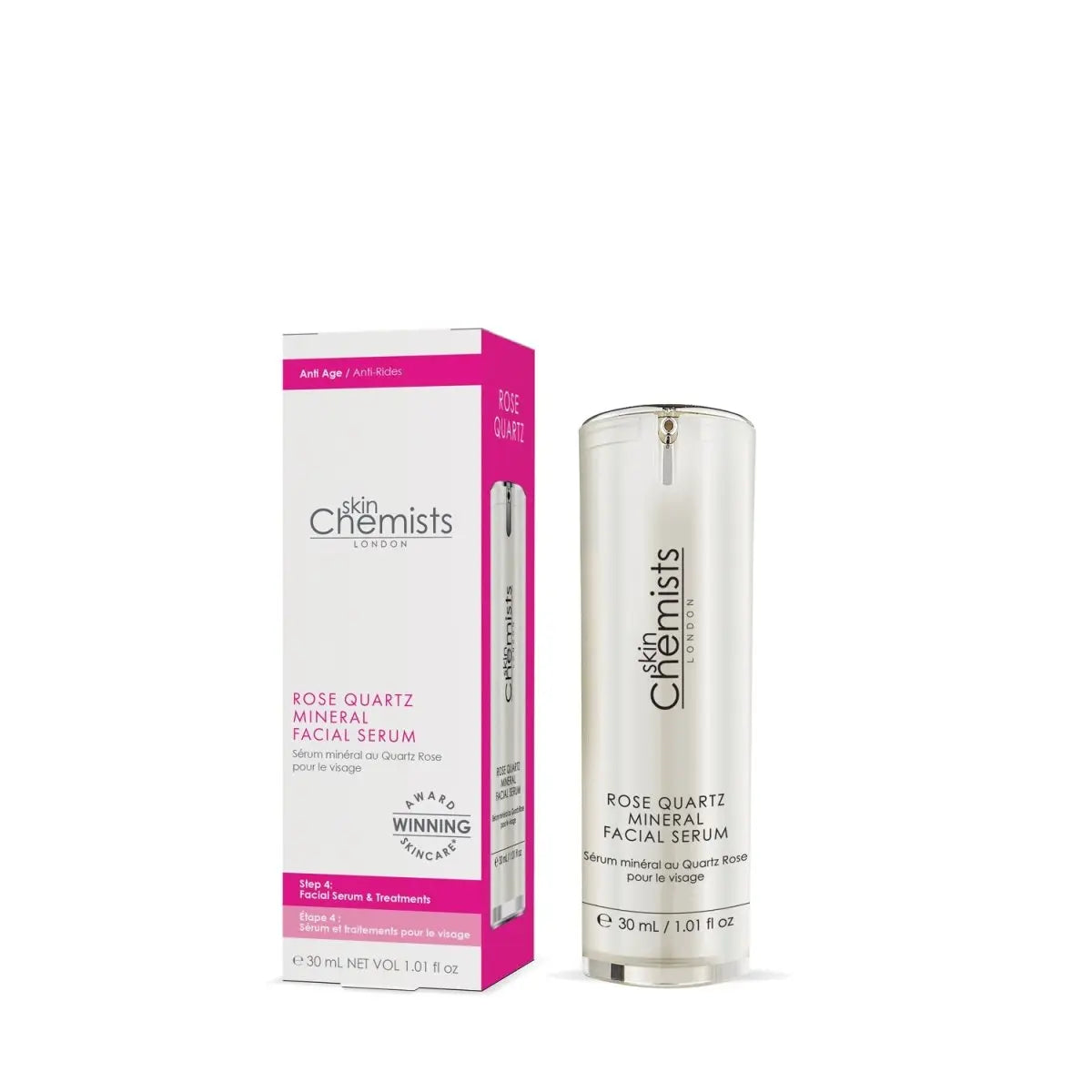 Rose Quartz Mineral Facial Serum 30ml skinChemists
