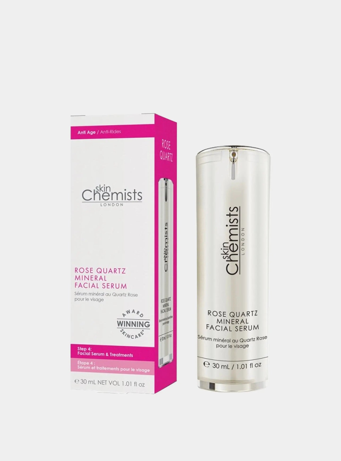 Rose Quartz Mineral Facial Serum 30ml skinChemists