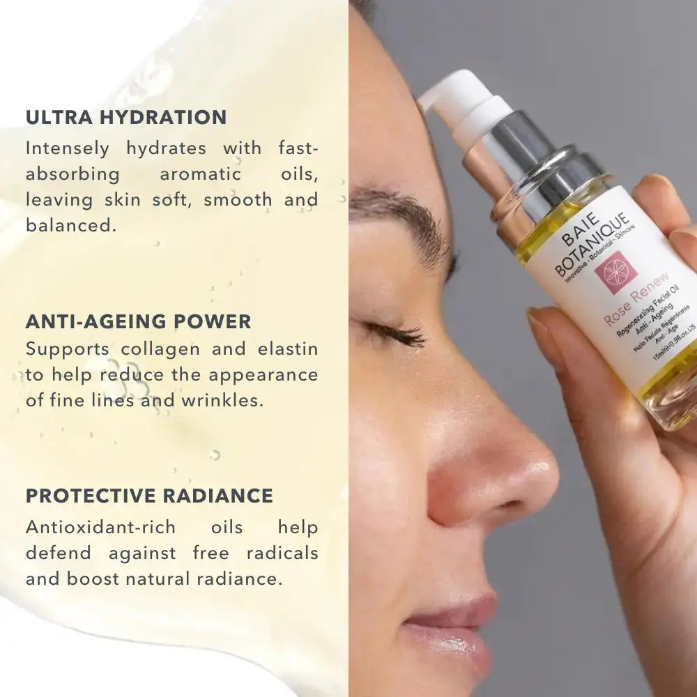 Rose Renew Facial Oil Baie Botanique