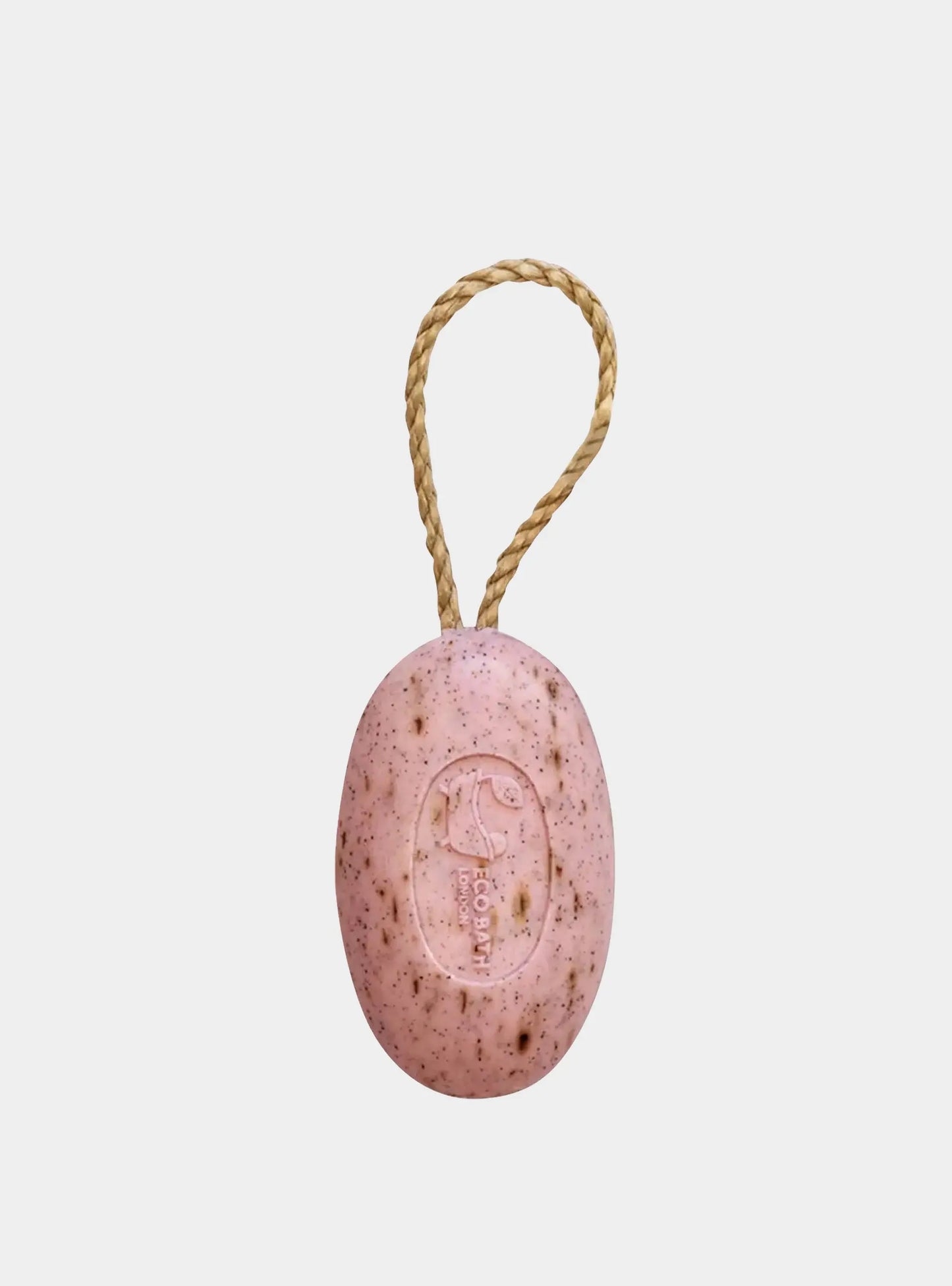 Rose Soap on a Rope 220g - Luxurious and Eco Friendly Body Wash Bar with Shea Butter Eco Bath London