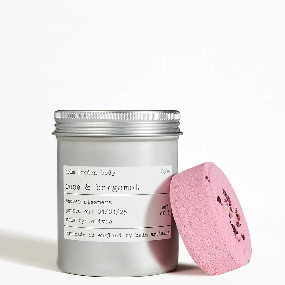 Rose & Bergamot - Shower Steamers x3 Helm London