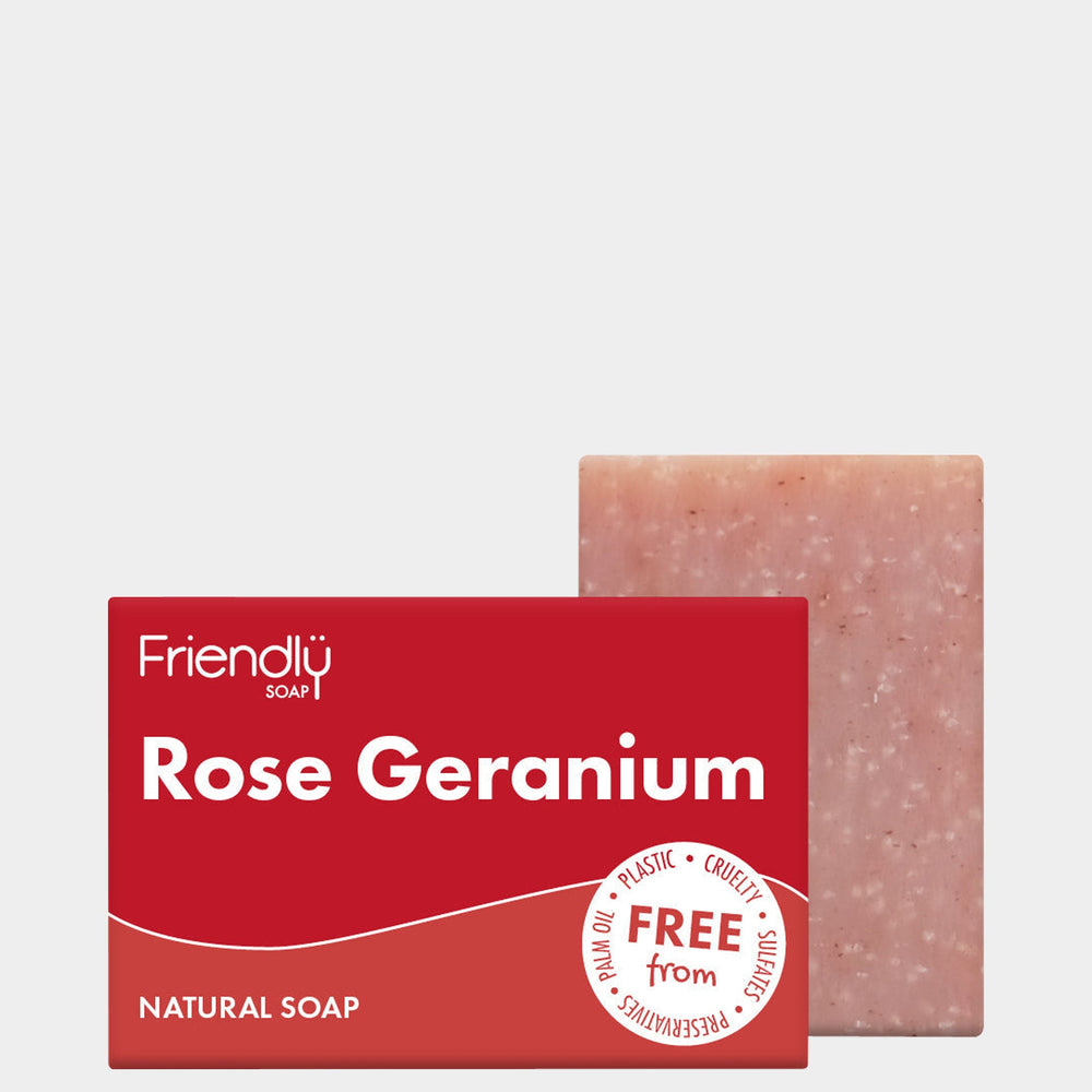 Rose Geranium Natural Soap Friendly Soap