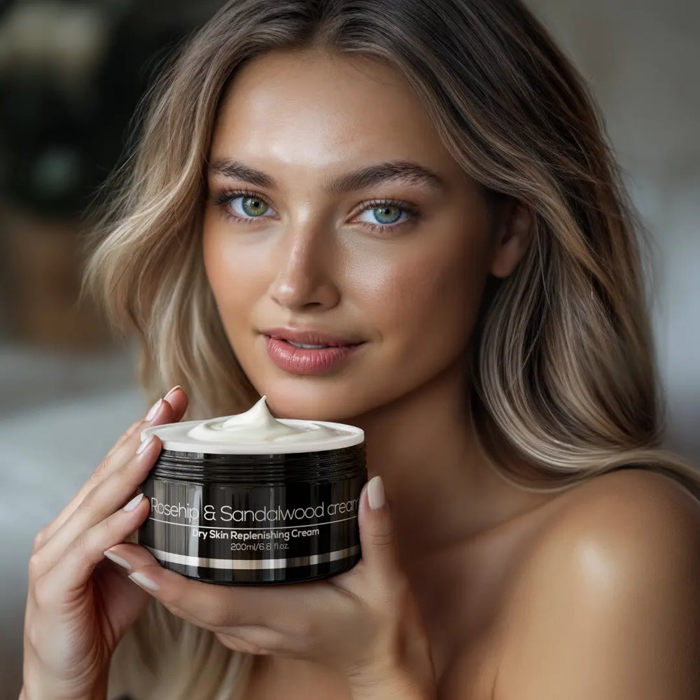 Rosehip & Sandalwood Ayurvedic Face & Body Cream Ovviovita
