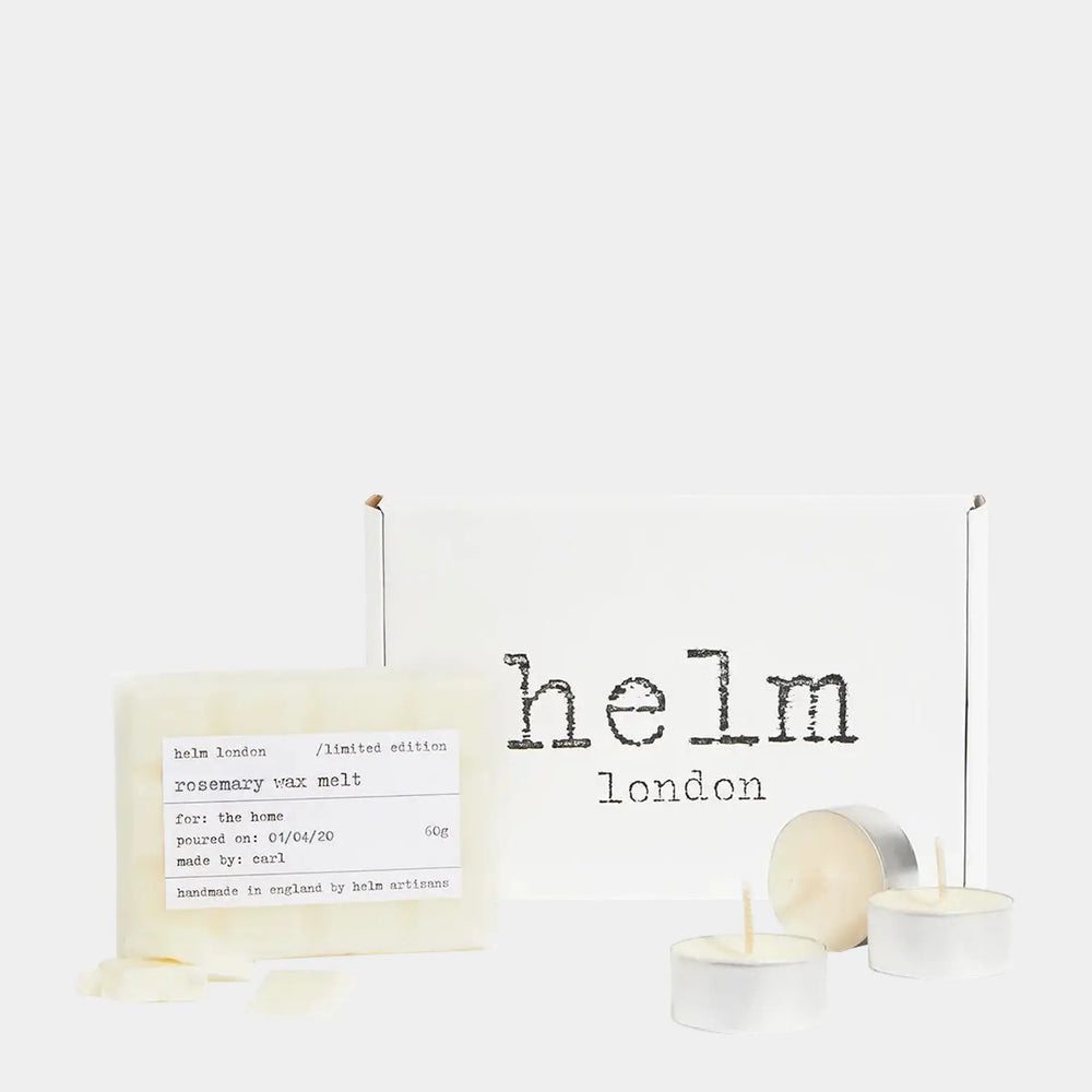 Rosemary Tealight & Wax Melt Ultimate Gift Bundle Helm London