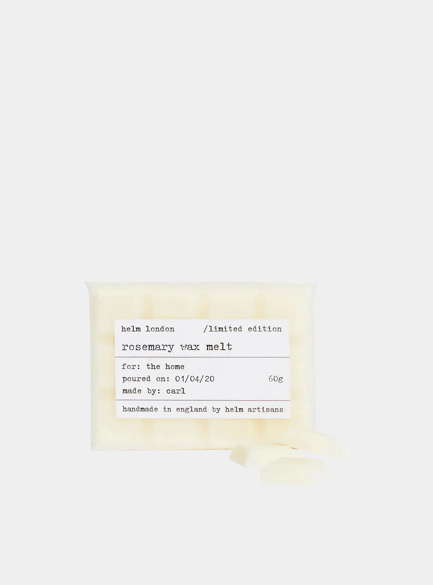Rosemary Wax Melt Helm London