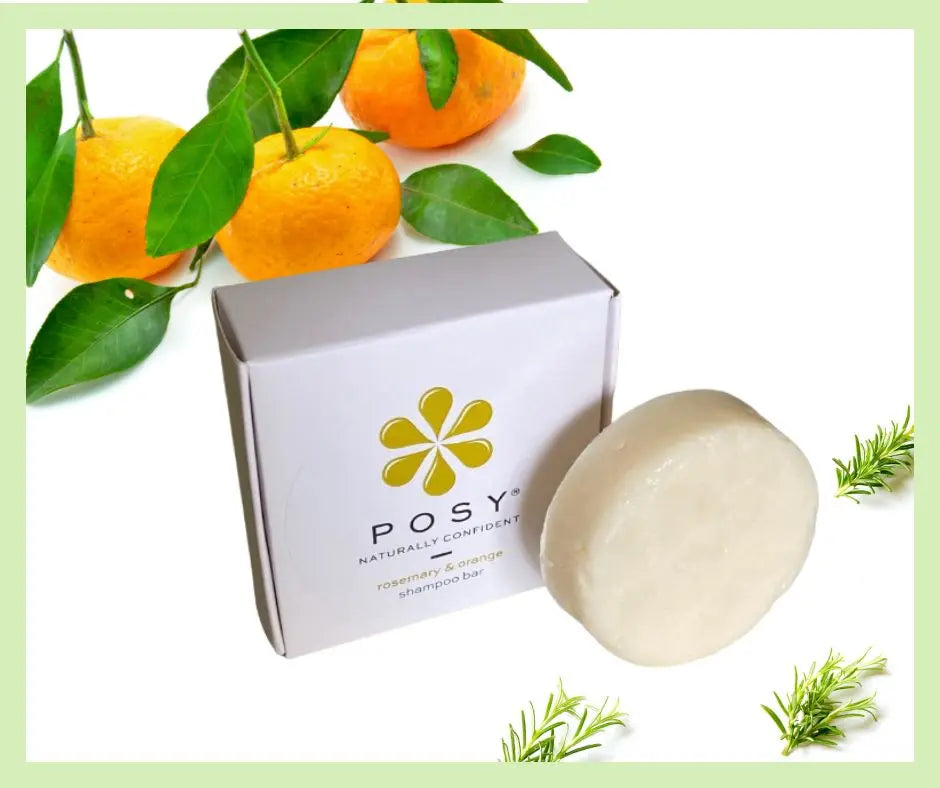 Rosemary & Orange Shampoo Bar Posy London Natural Deodorant, Skin & Hair Products
