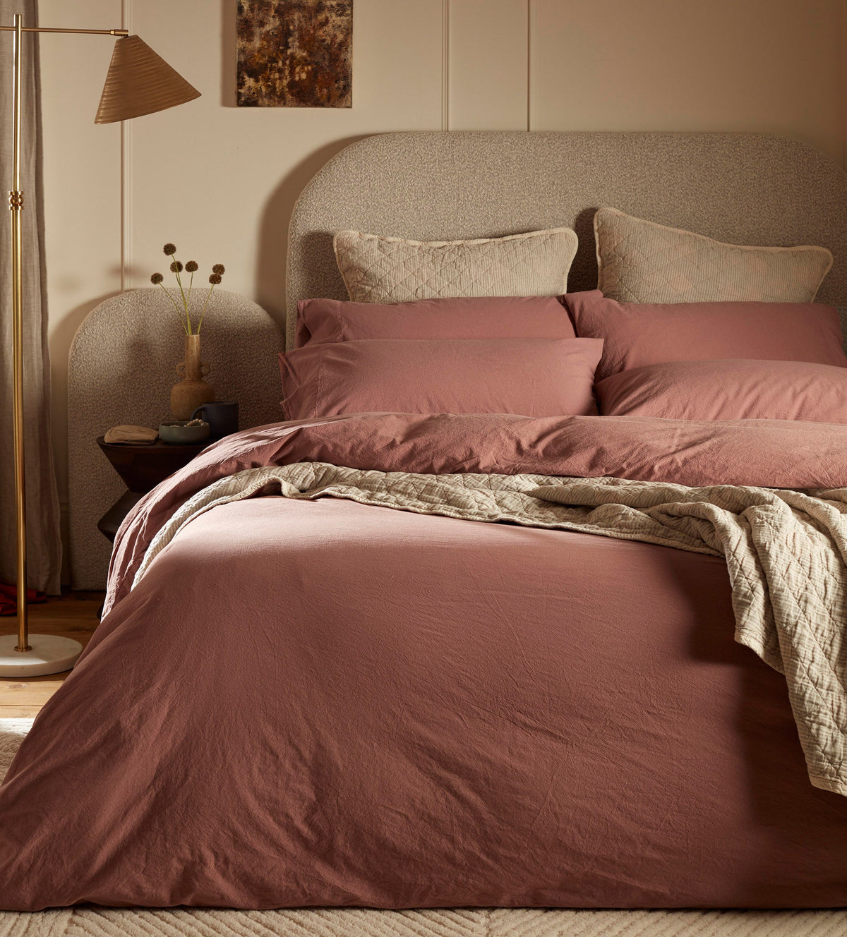 Rosewood Simply Organic Cotton Duvet Cover - The Secret Linen Store