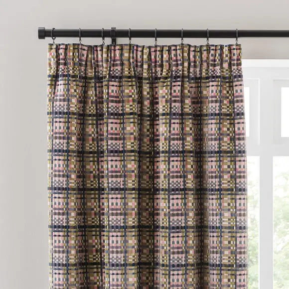 Roxana Cut Velvet Pencil Pleat Curtains Dunelm