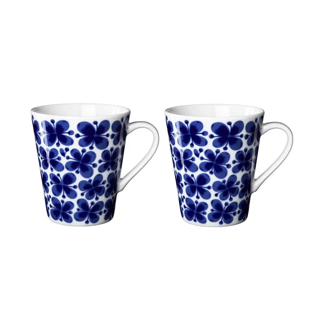 Ršrstrand Mon Amie Mug With Handle White-Blue Ršrstrand