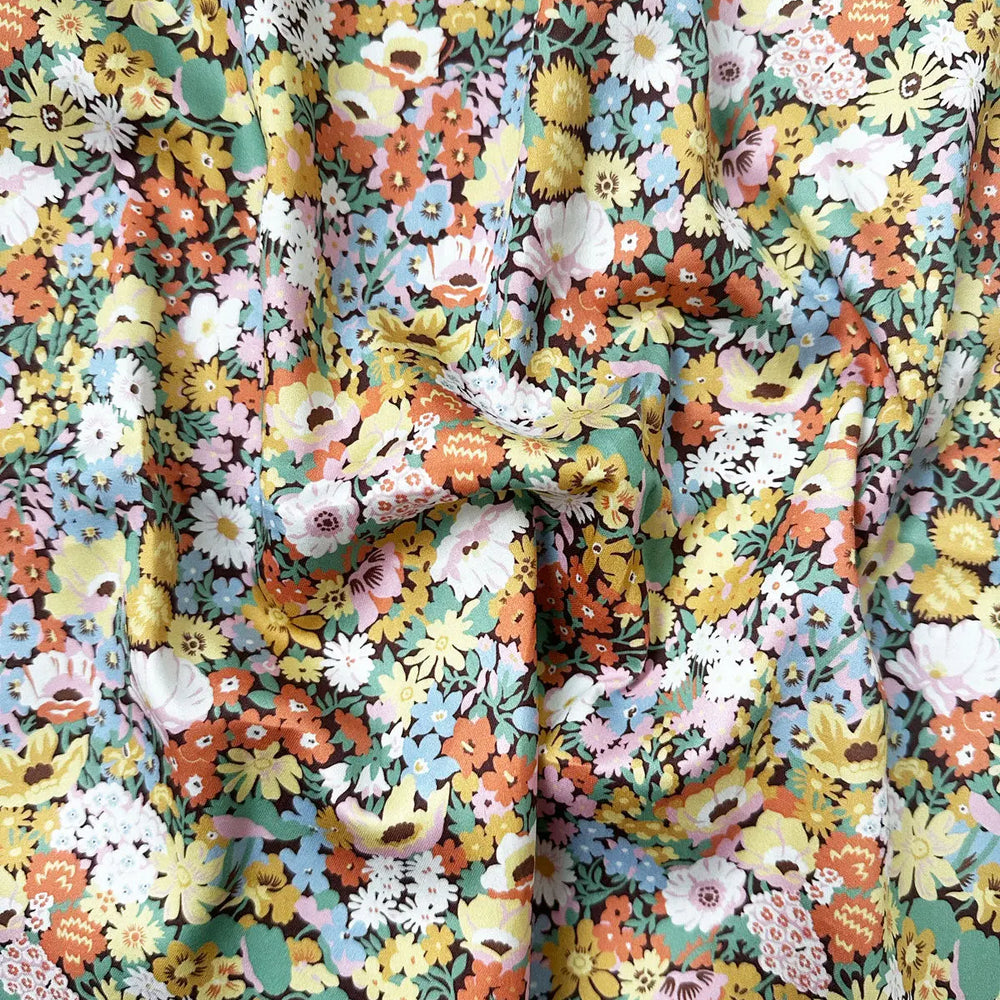 Ruffle Edge Bath Mat Made With Liberty Fabric THORPE Coco & Wolf