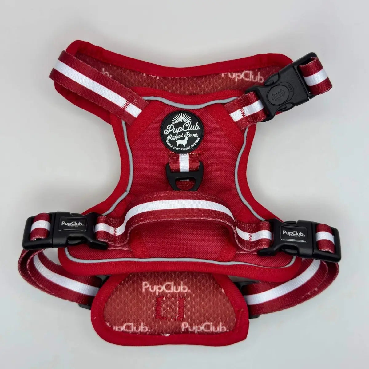 Rugged Rover™ Harness - Berry Red PupClub Couture