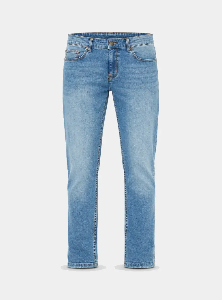 Rushawn Relaxed Fit Jeans Light Wash Duck and Cover