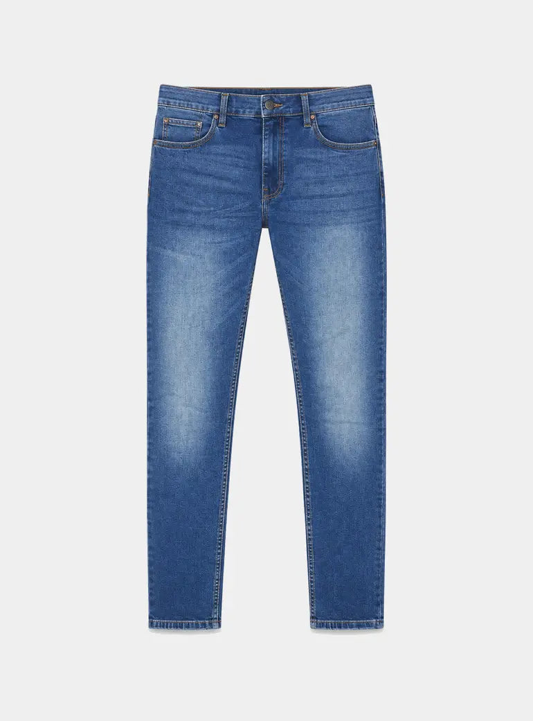 Rushawn Relaxed Fit Jeans Mid Wash Duck and Cover