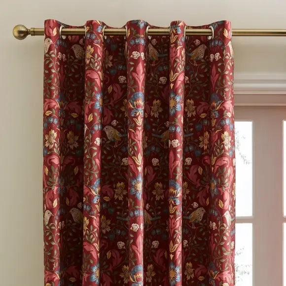 Ruskin Cotton Eyelet Curtains Dunelm