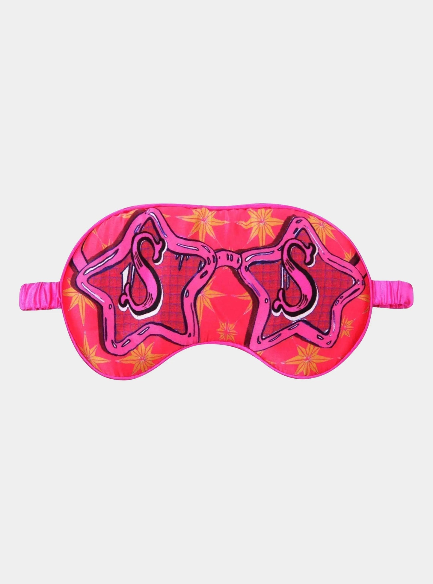 S for Sunglasses Silk Eye Mask Jessica Russell Flint
