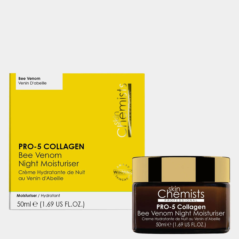 SC Pro-5 Collagen Bee Venom Night Moisturiser 50ml skinChemists