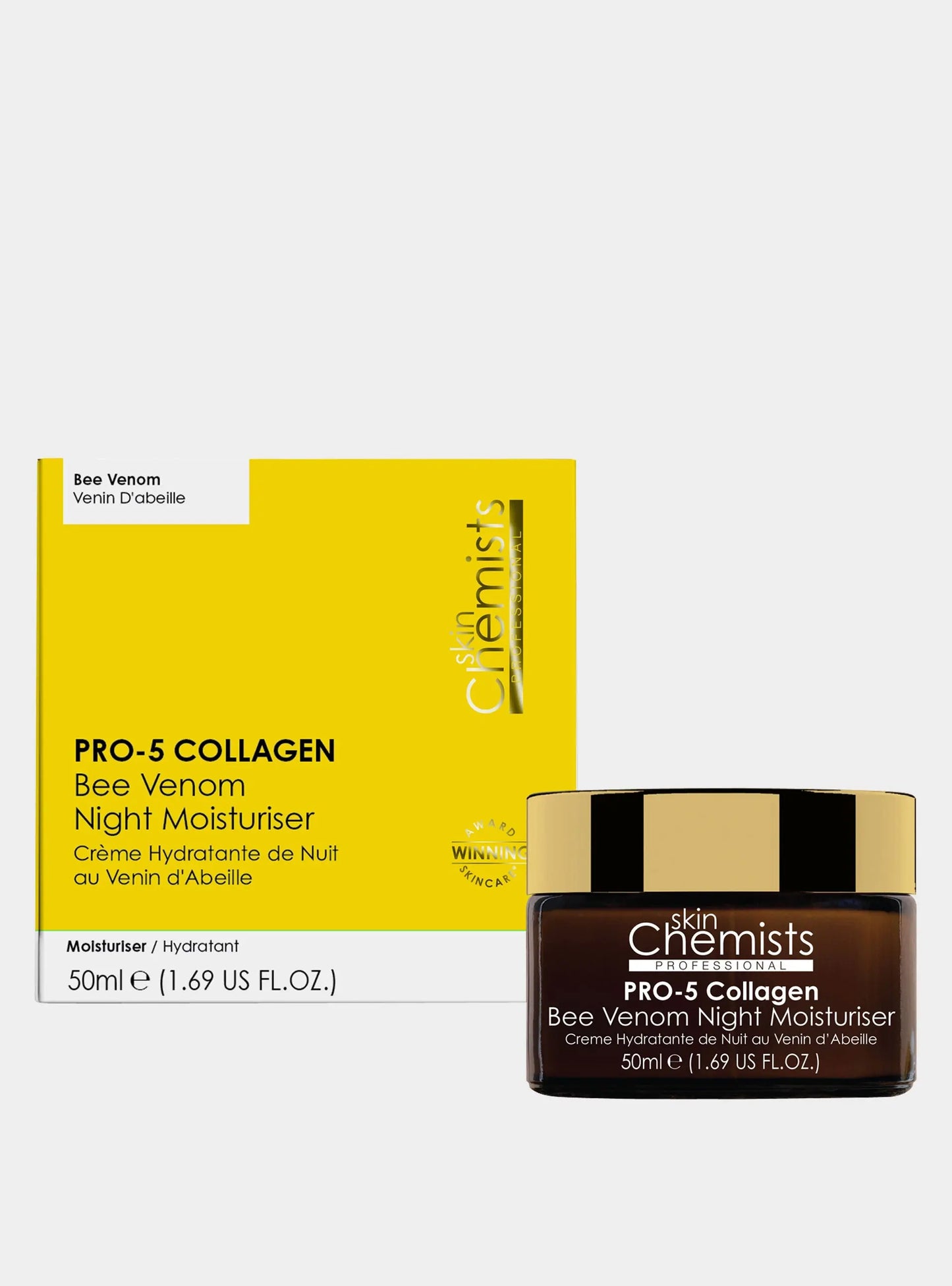 SC Pro-5 Collagen Bee Venom Night Moisturiser 50ml skinChemists