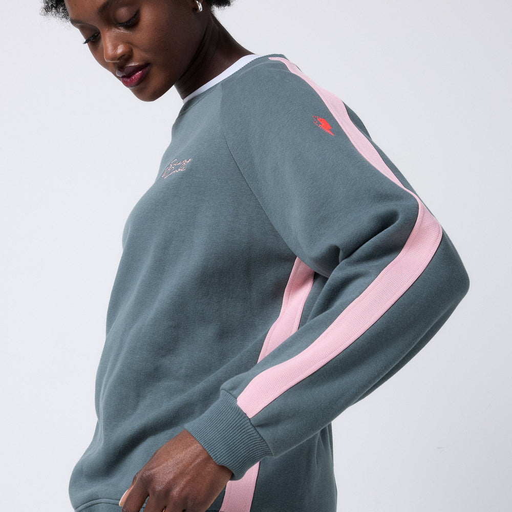 Colourblock Relaxed Sweatshirt Scamp & Dude