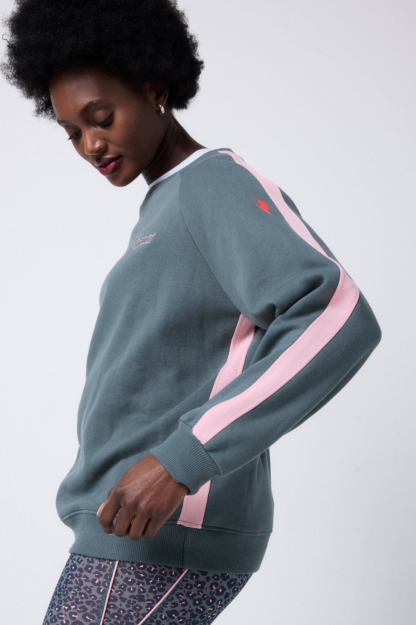 Colourblock Relaxed Sweatshirt Scamp & Dude