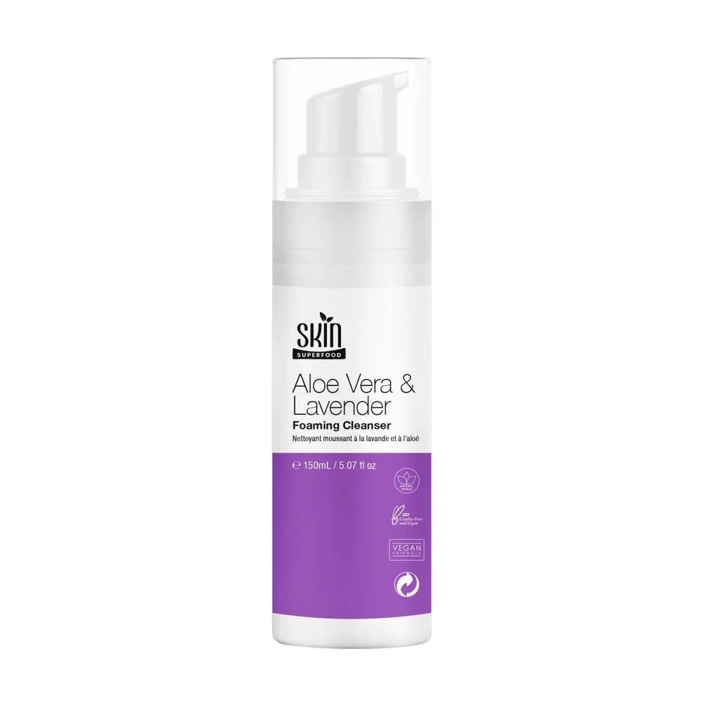 SF Aloe Vera & Lavendar Foaming Cleanser 150ml skinChemists