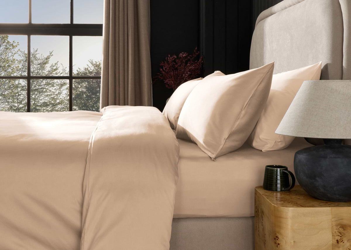 Light Cappuccino Egyptian Cotton Bedding Bundle - image 4