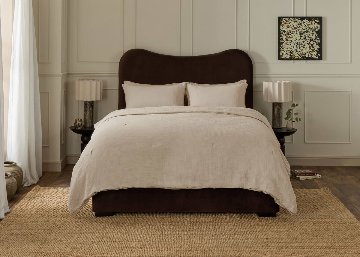 Soft Oat Soft Muslin Quilted Throw - image 4