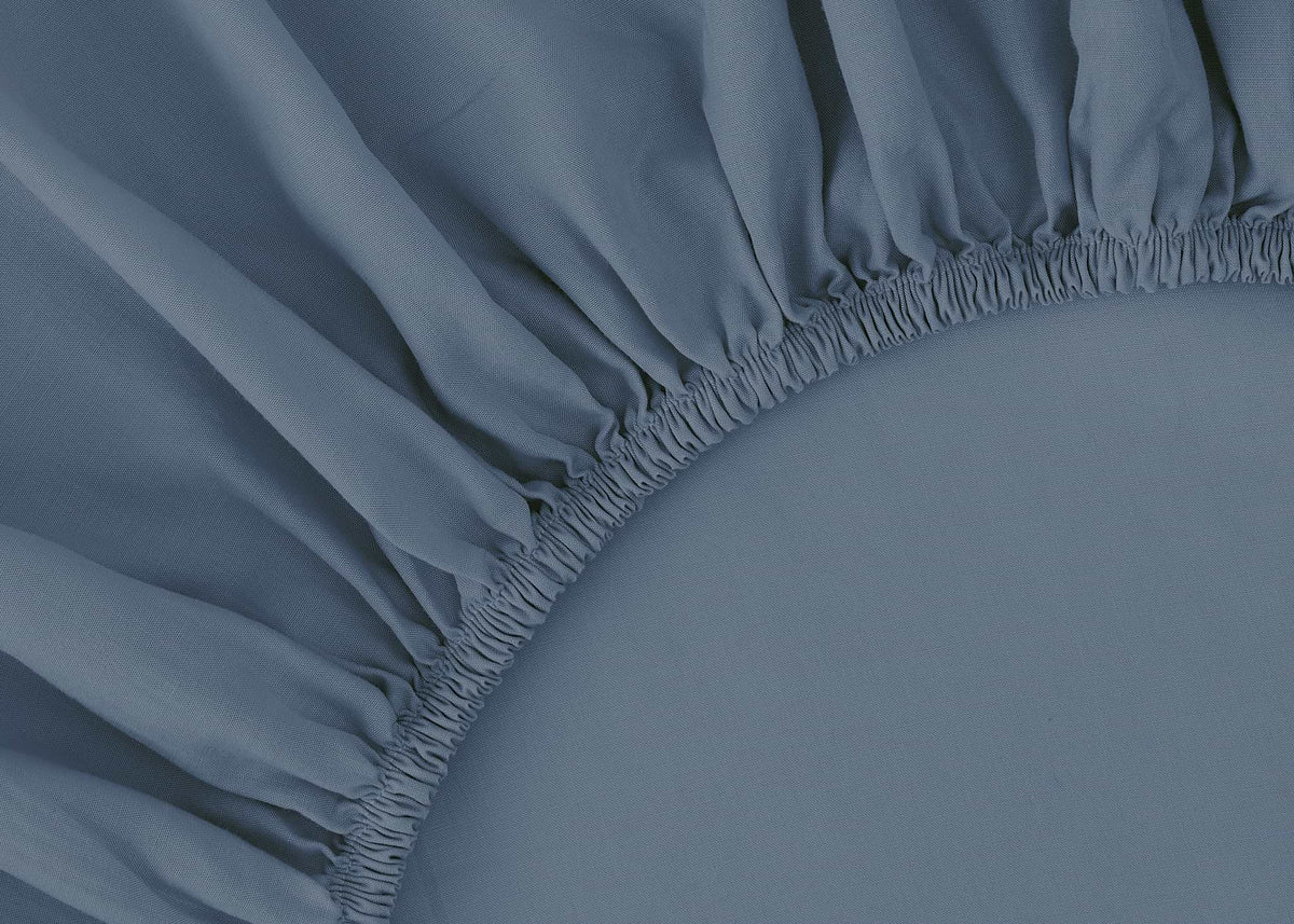 Midnight Blue Brushed Tencel Fitted Sheet - image 6