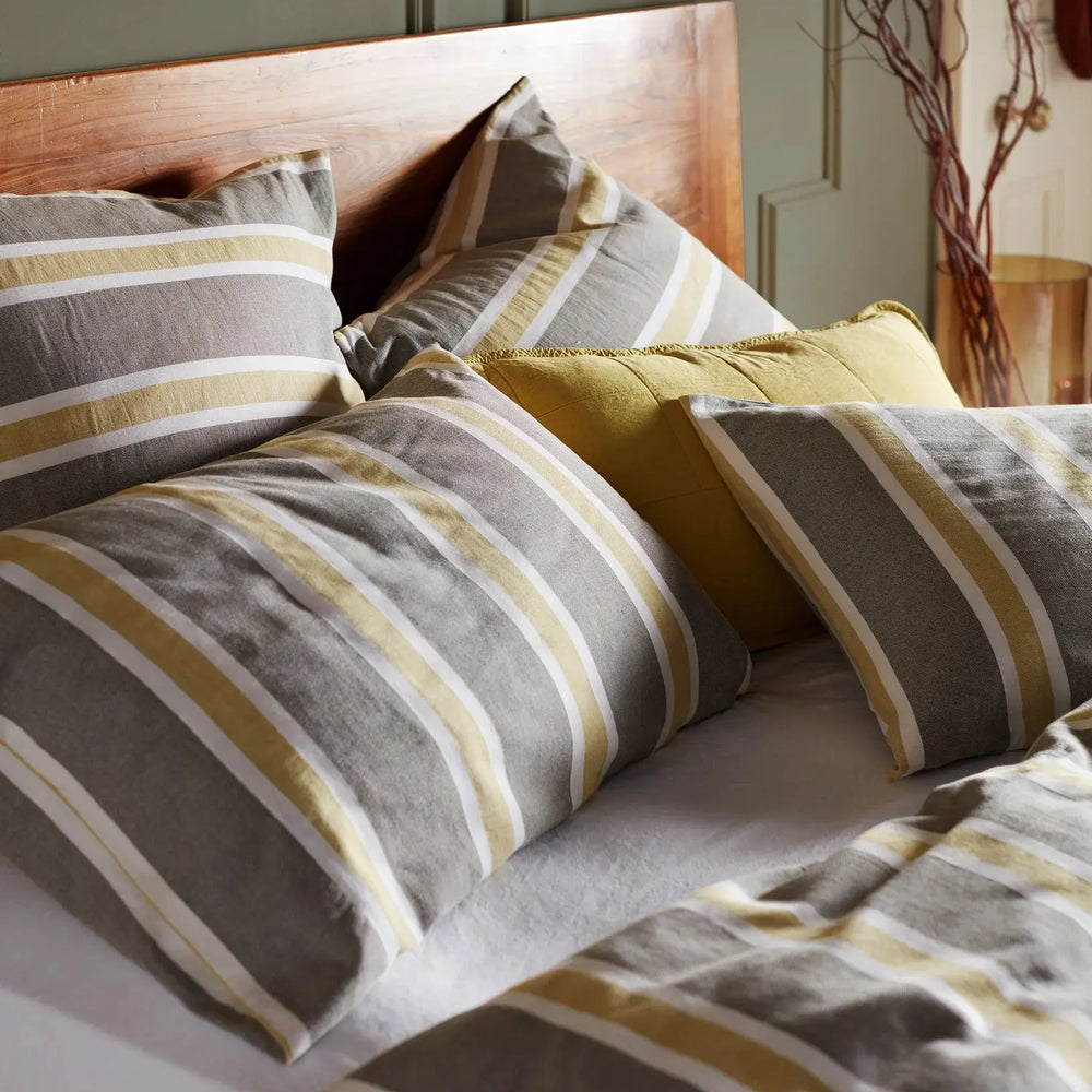 Sadie Stripe 100% Organic Cotton Bed Linen The Secret Linen Store