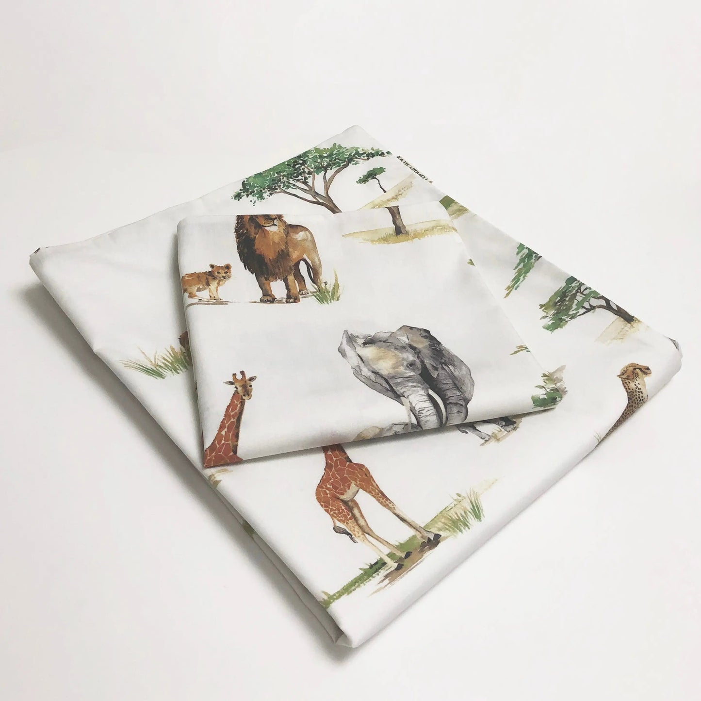 Safari Animals Children's Bedding Set Katie Hipwell Design