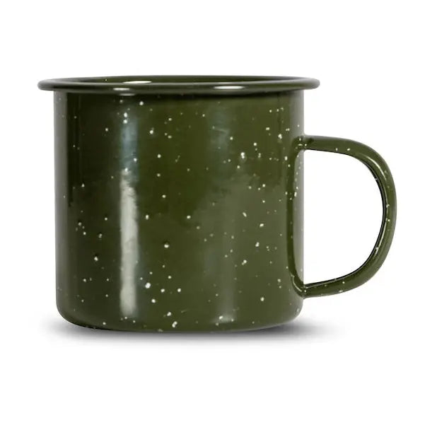 Sagaform Doris Enamel Mug 35 Cl Green Sagaform