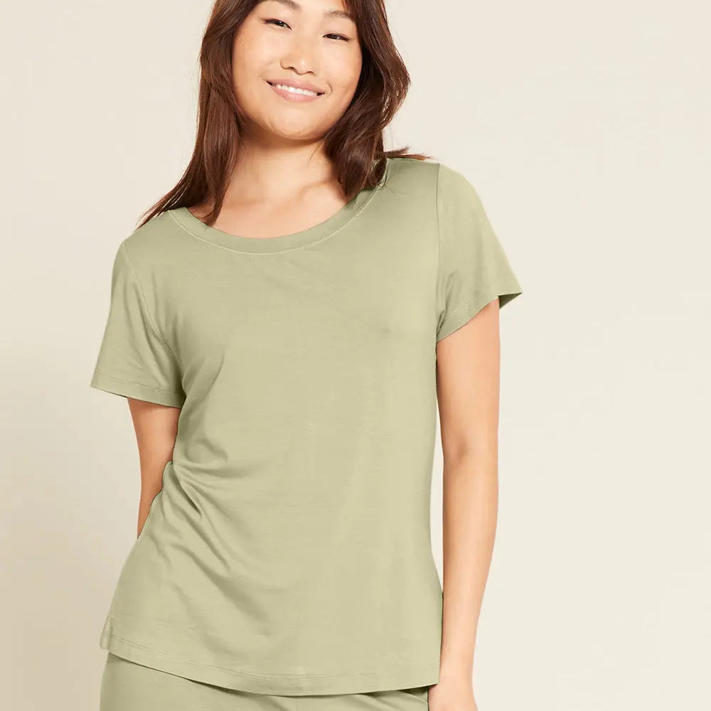 Sage Goodnight Women's Bamboo Sleep Tee Boody