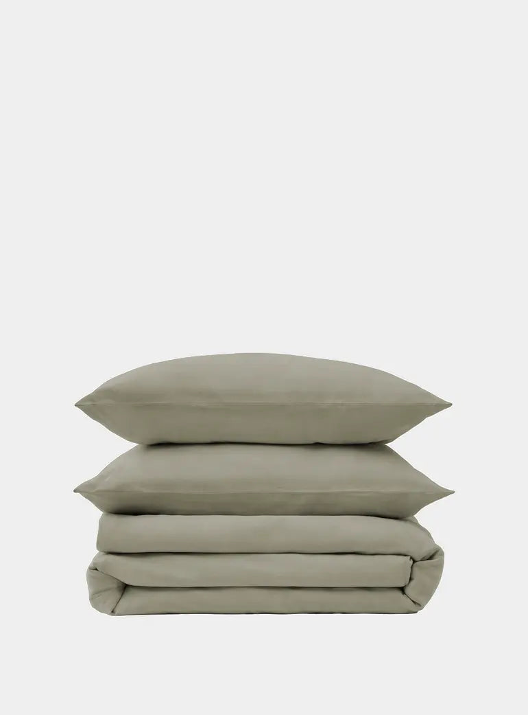 Sage Green Cool Linen Bedding Set Simba