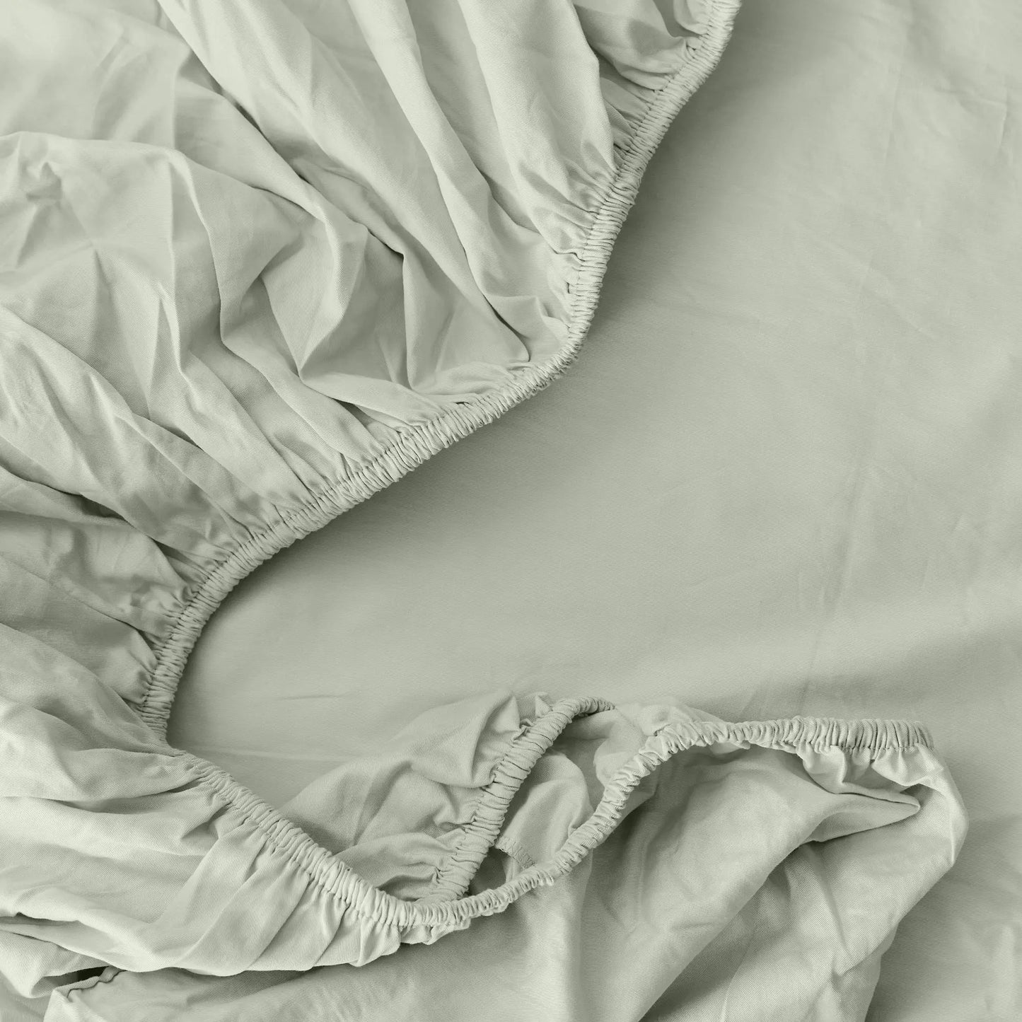 Sage Organic Cotton Fitted Sheet Kabode