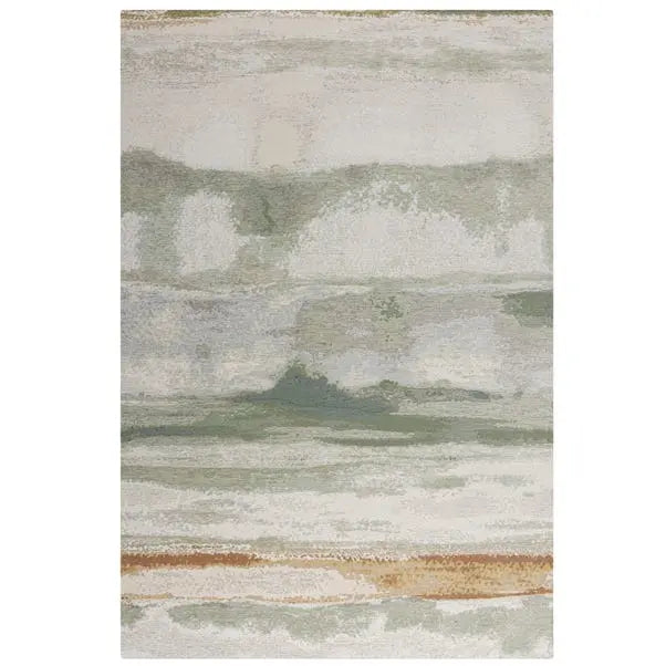 Sage Smudge Rug Dunelm