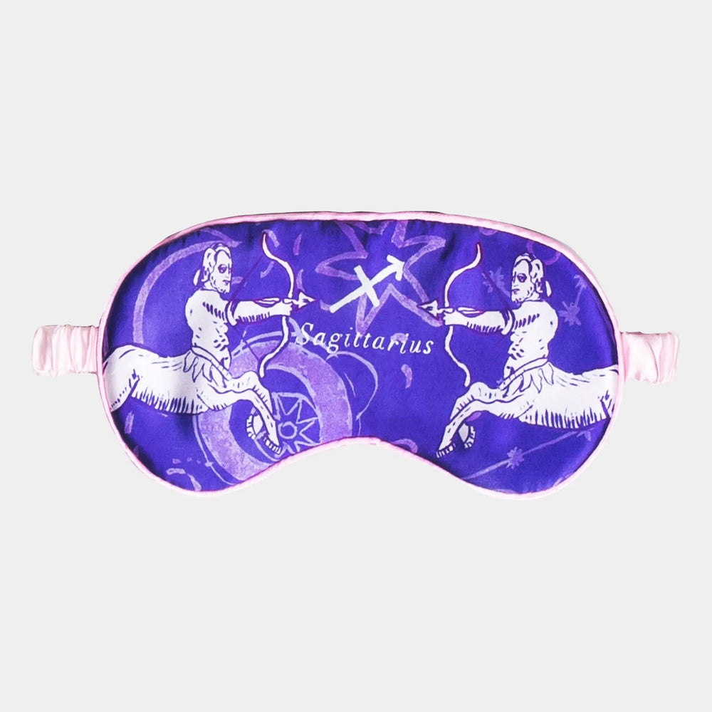 Sagittarius Silk Eye Mask Jessica Russell Flint