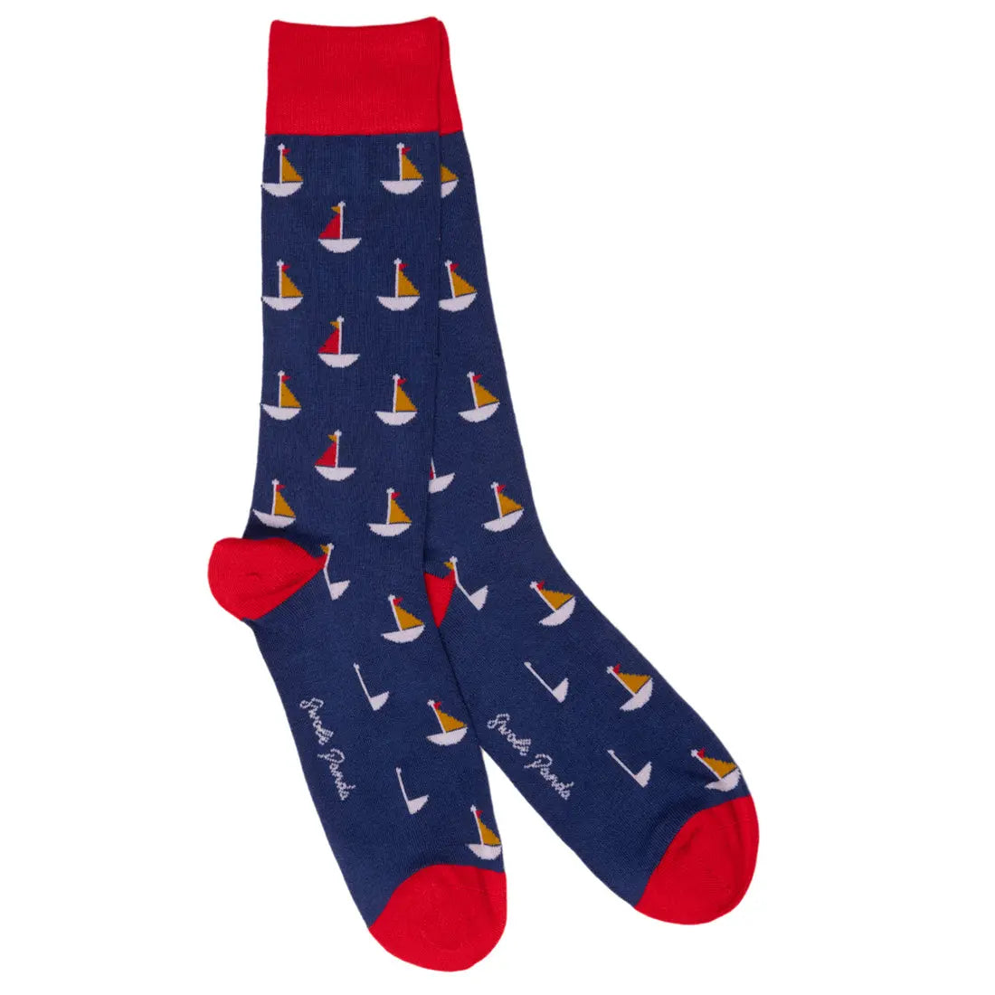 Sailing Boat Bamboo Socks Swole Panda