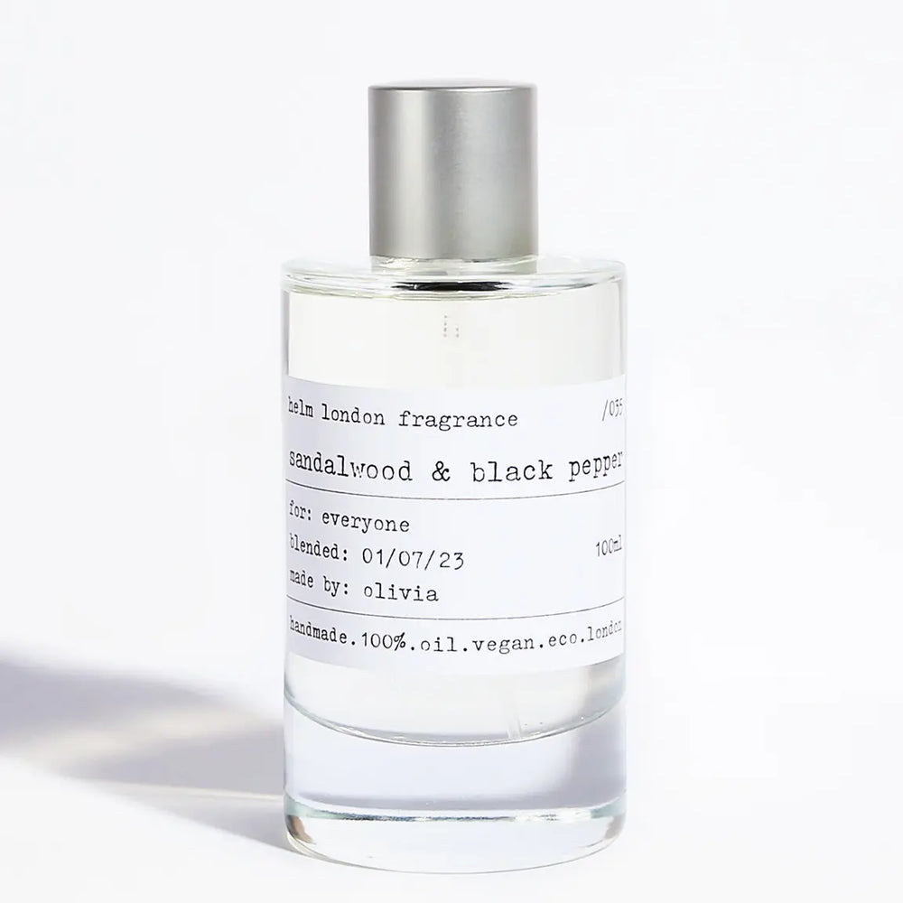 Sandalwood & Black Pepper Fragrance - 100ml Helm London