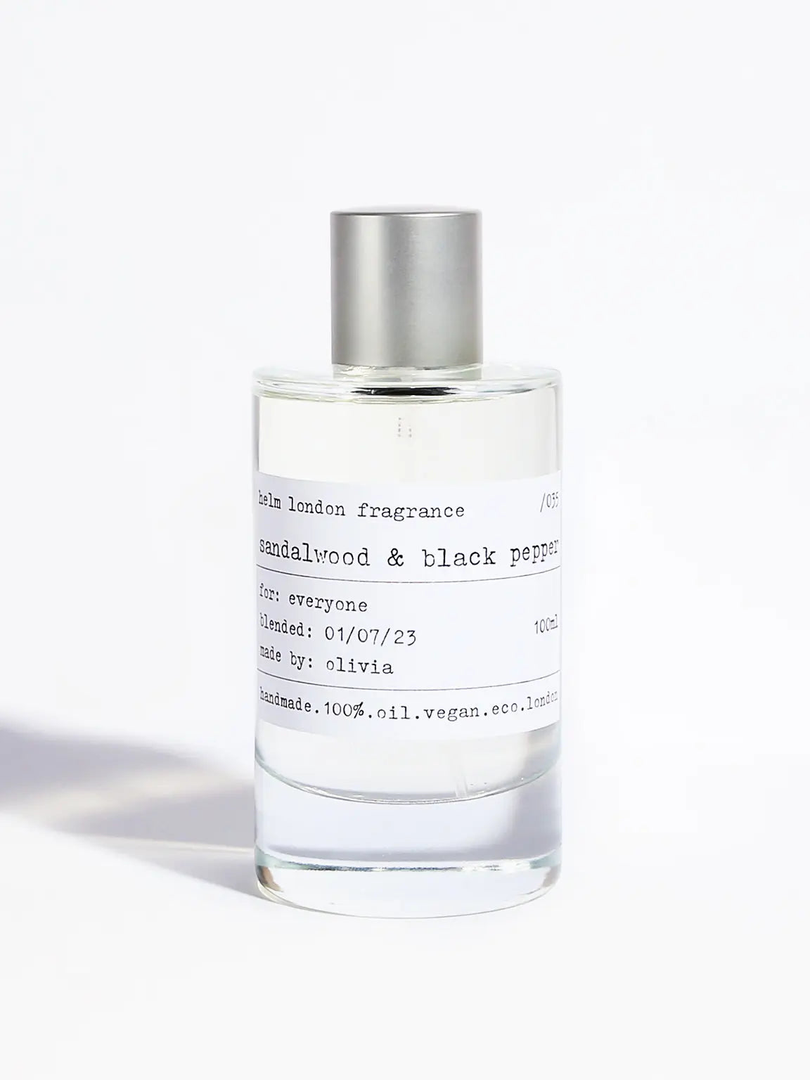 Sandalwood & Black Pepper Fragrance - 100ml Helm London