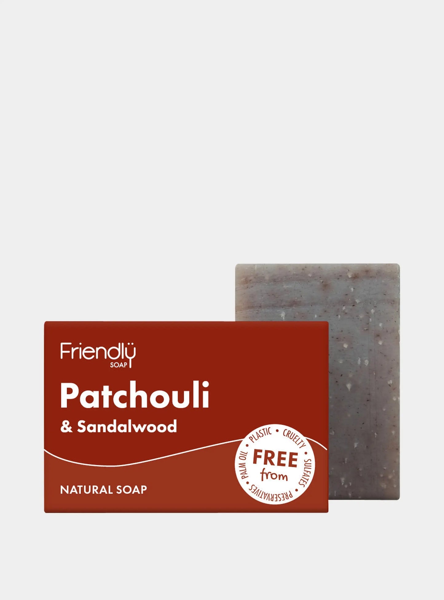 Sandalwood & Patchouli Natural Soap Friendly Soap