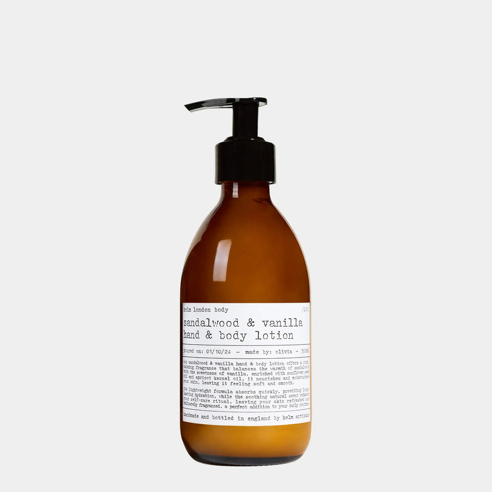 Sandalwood & Vanilla Hand & Body Wash - 300ml Helm London